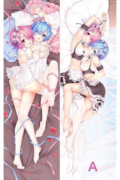 Re：ゼロから始める異世界生活 レム ラム 抱き枕カバー