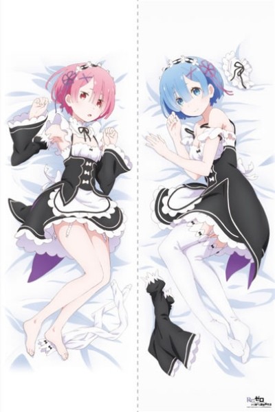 Re：ゼロから始める異世界生活 ラム＆レム 抱枕カバー