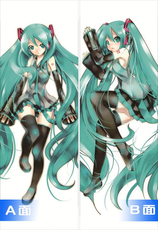 初音ミク 胸キュン抱き枕カバー おっぱい付き