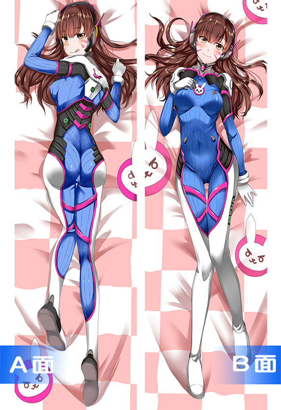 D.Va 等身大抱き枕カバー 萌え萌え