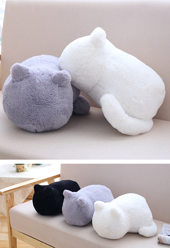 なにこれ可愛い 猫 ごめん寝 ぬいぐるみ 猫グッズ フモフモ ネコ 抱き枕 ねこ 大きい おもちゃ