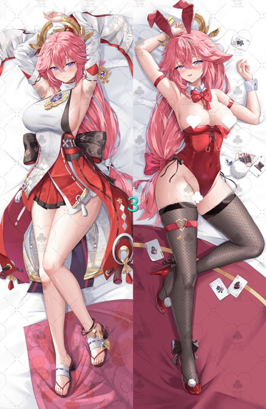 原神 八重神子 抱き枕カバー