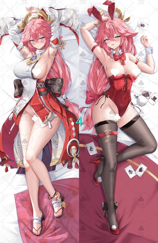 原神 八重神子 抱き枕カバー