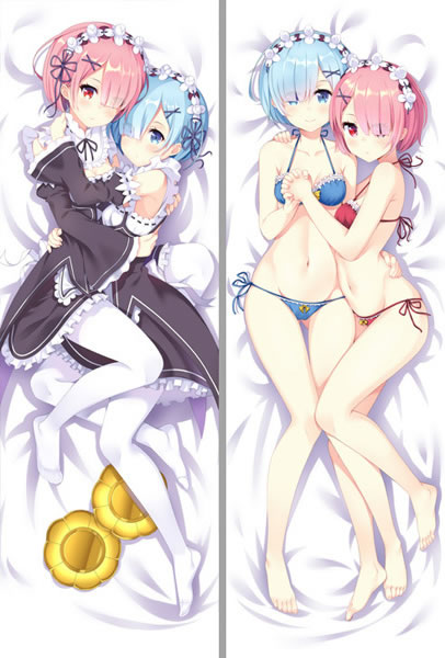 Re:ゼロから始める異世界生活 レム&ラム 抱き枕カバー