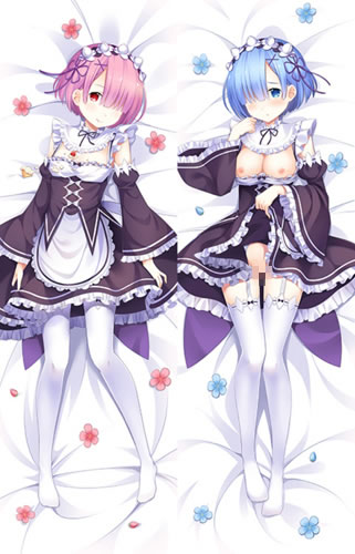 Re:ゼロから始める異世界生活 レム&ラム 抱き枕カバー