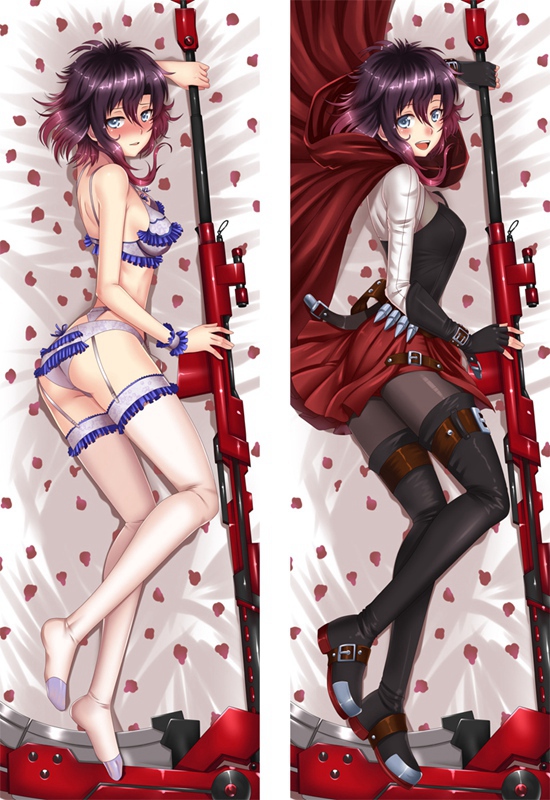 RWBY ルビー・ローズ 等身大抱き枕カバー