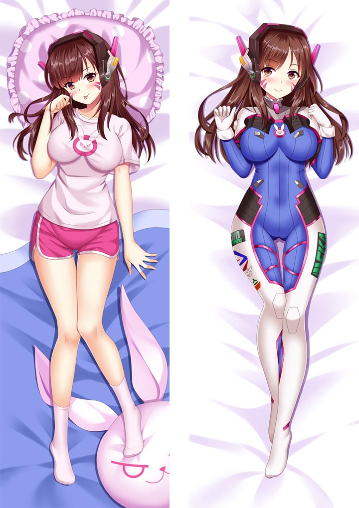 オーバーウォッチ D.Va 等身大抱き枕カバー