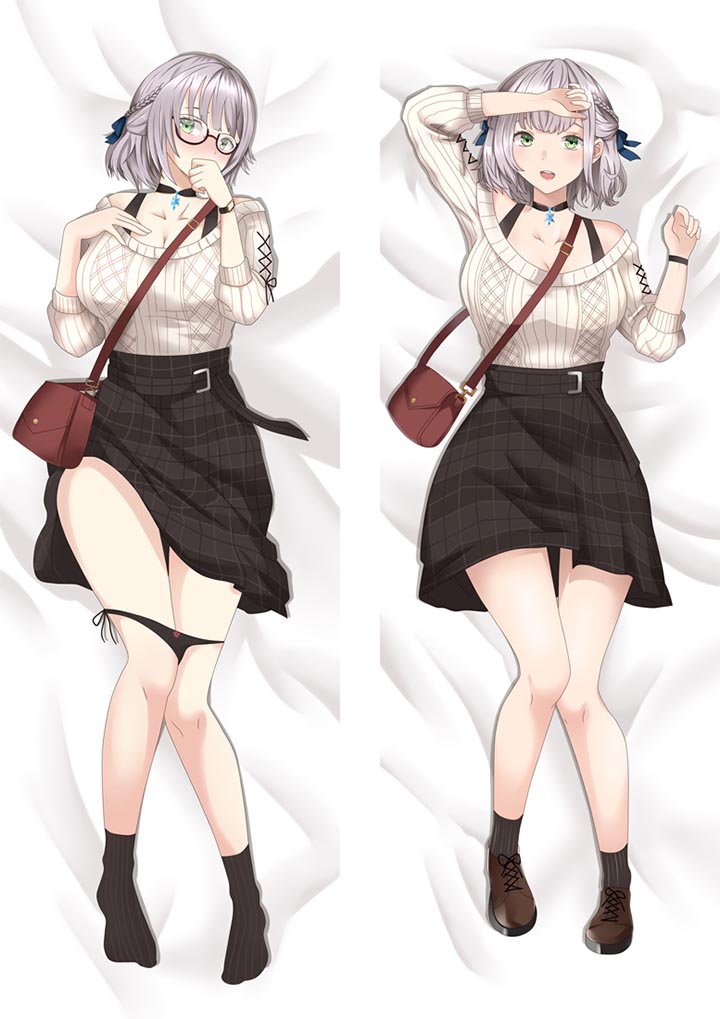 VTuber 白銀ノエル 等身大抱き枕カバー