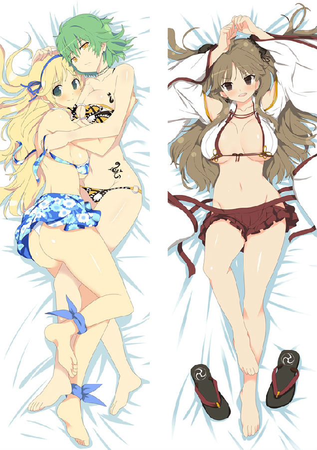 閃乱カグラ 蓮華  等身大抱き枕カバー 